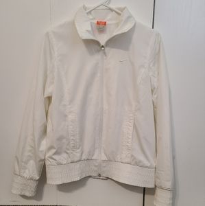 Vintage Nike White Windbreaker Jacket - M